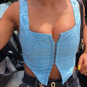 Princess Polly Dream Blue Top